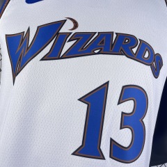 23 Season Washington Wizards Home White 13 Poole