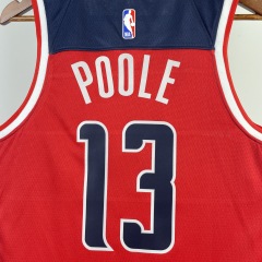 23 Season Washington Wizards away Red 13 Poole
