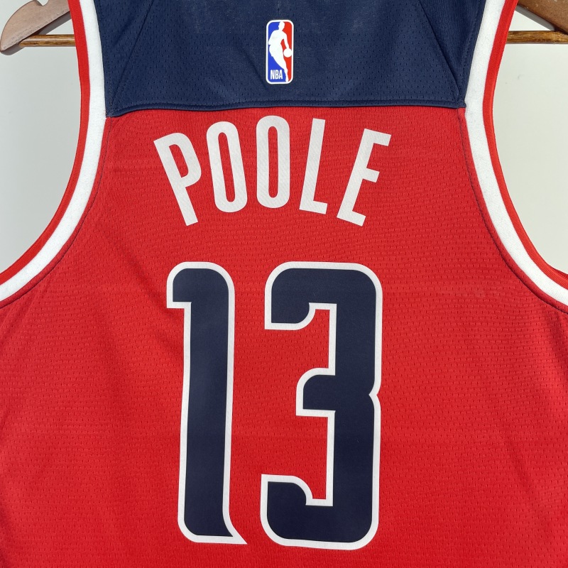 23 Season Washington Wizards away Red 13 Poole