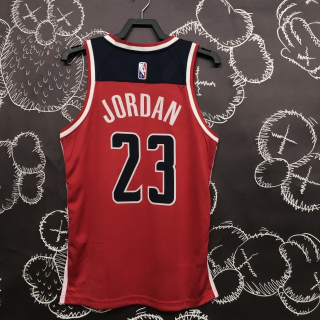 75th Anniversary Washington Wizards Red 23 Jordan