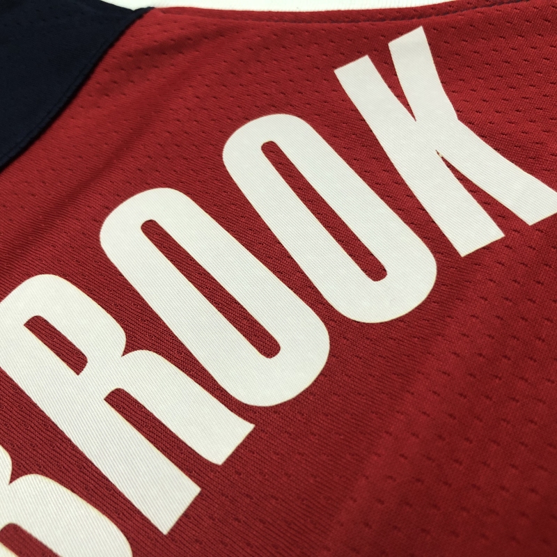 75th Anniversary Washington Wizards Red 4 Westbrook