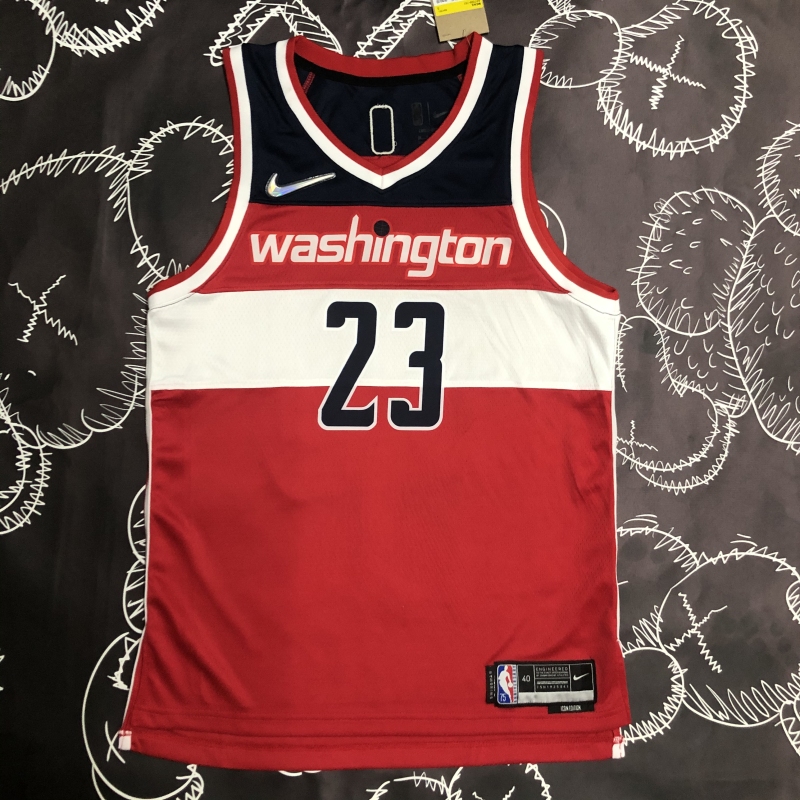 75th Anniversary Washington Wizards Red 23 Jordan