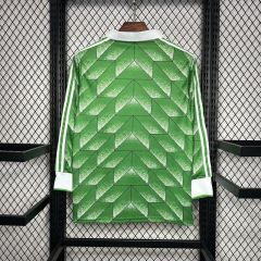 Retro 1990 Germany Away 9# VOLLER 10# MATTHAUS Football jersey retro