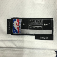 75th Anniversary Washington Wizards White 4 Westbrook