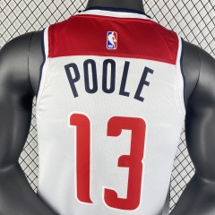 23 Season Washington Wizards Home White 13 Poole