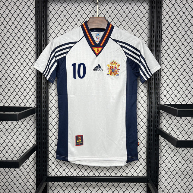 Spain 1998 Away Retro Jersey