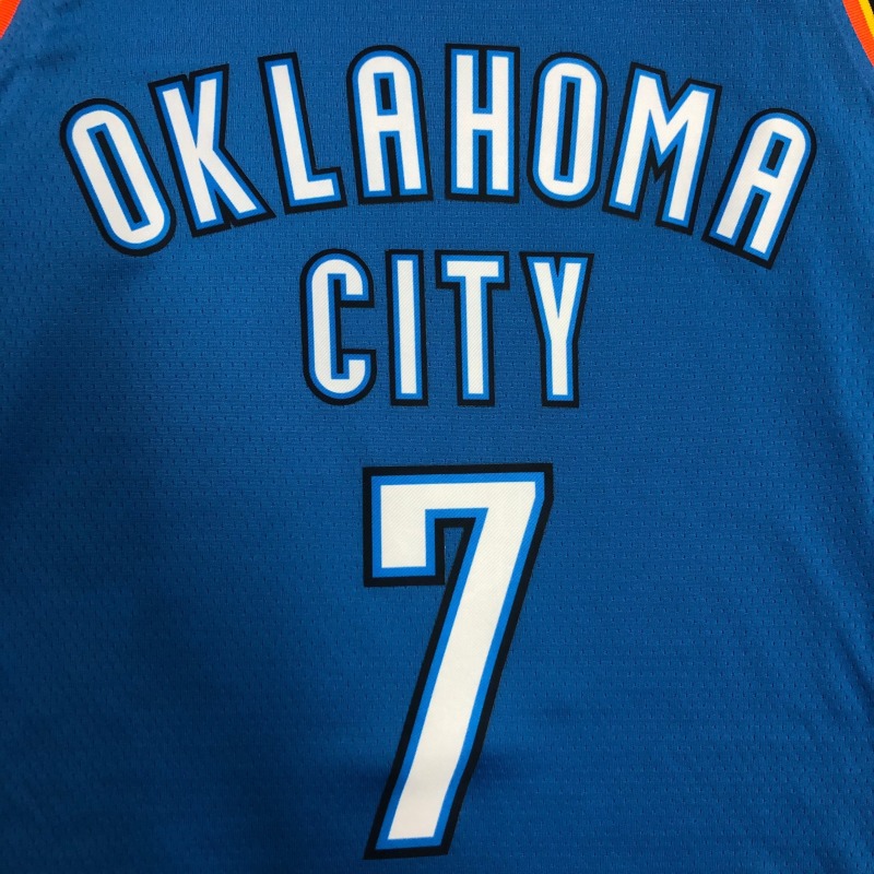 Oklahoma City Thunder Blue 7 Anthony