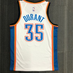 Oklahoma City Thunder White 35 Durant