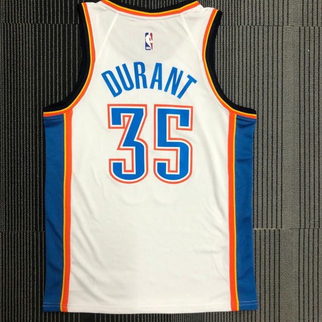 Oklahoma City Thunder White 35 Durant
