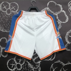 Oklahoma City Thunder white shorts