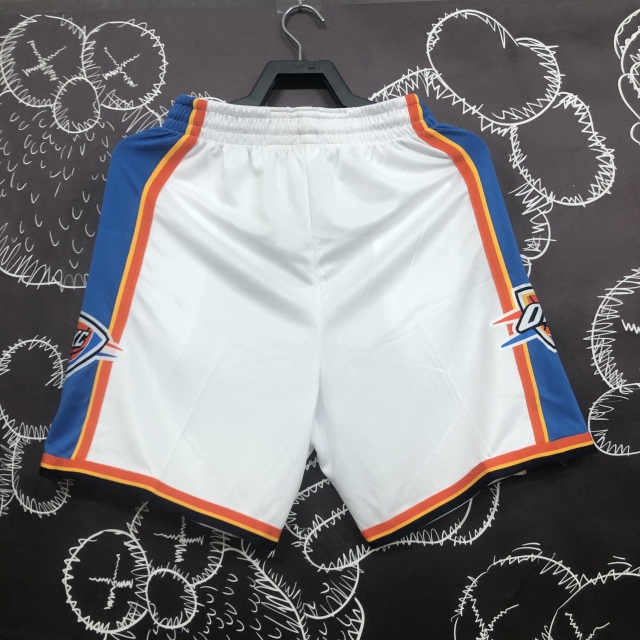 Oklahoma City Thunder white shorts