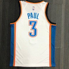 Oklahoma City Thunder White 3 Paul