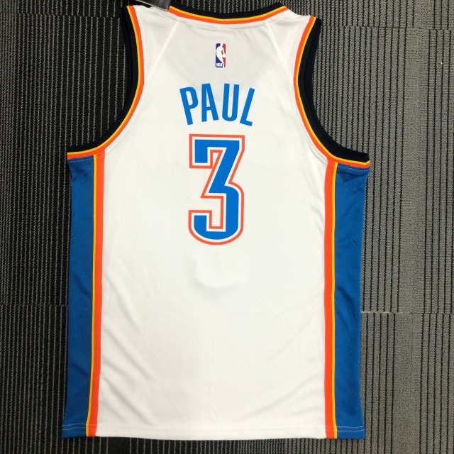 Oklahoma City Thunder White 3 Paul