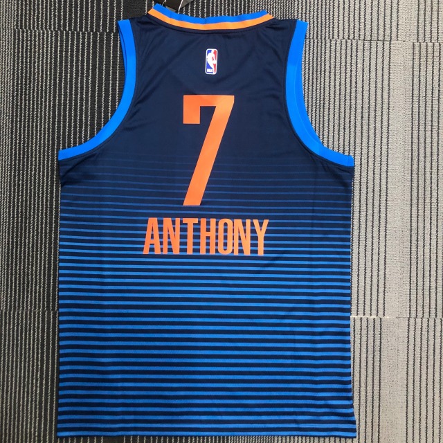 Oklahoma City Thunder Blue Stripe 7 Anthony