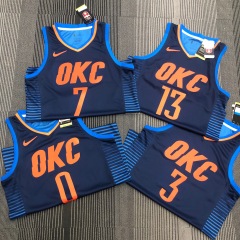 Oklahoma City Thunder Blue Stripe 7 Anthony