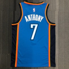 Oklahoma City Thunder Blue 7 Anthony