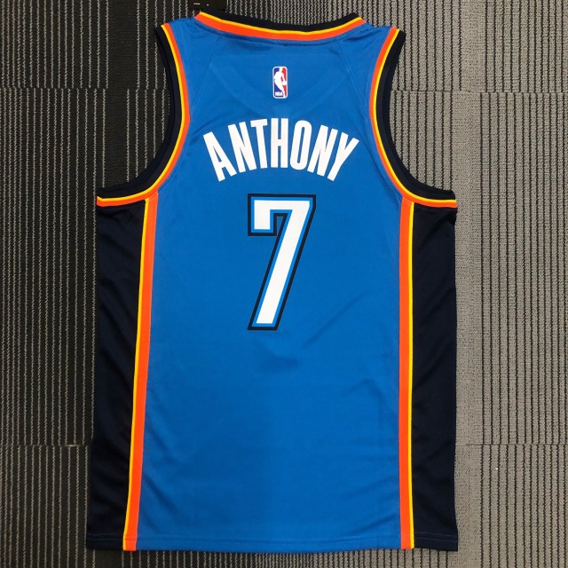 Oklahoma City Thunder Blue 7 Anthony