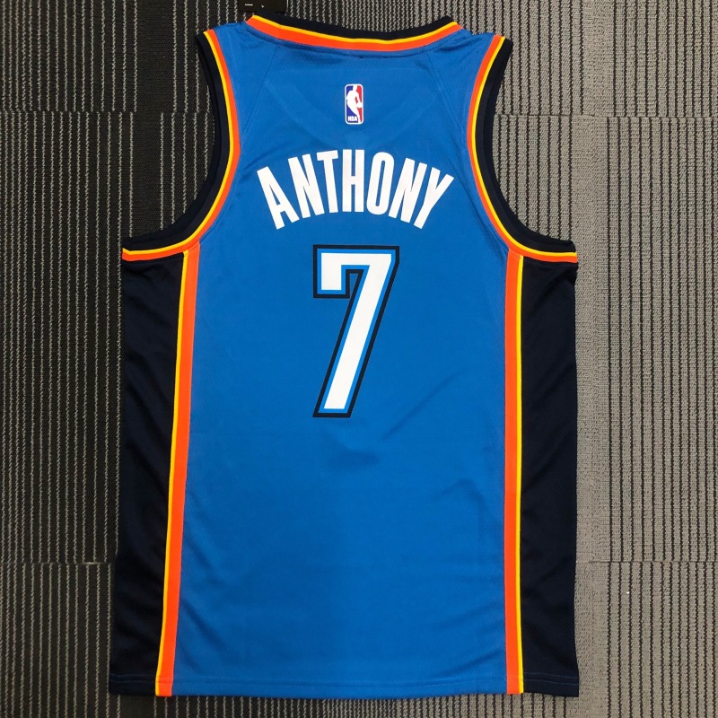 Oklahoma City Thunder Blue 7 Anthony