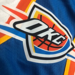 Oklahoma City Thunder white shorts