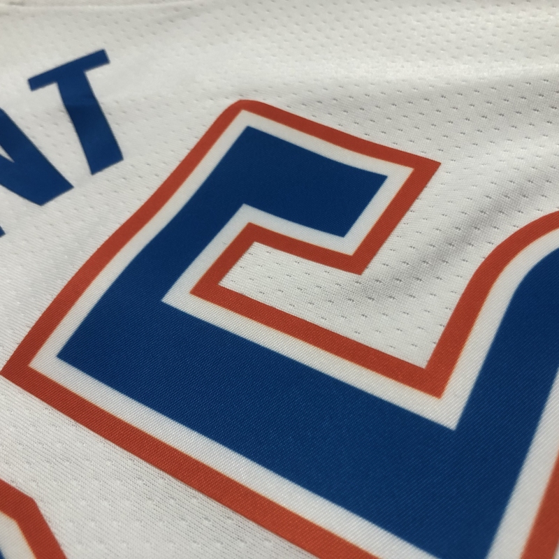 Oklahoma City Thunder White 35 Durant