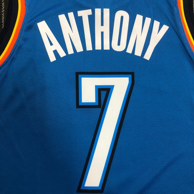 Oklahoma City Thunder Blue 7 Anthony