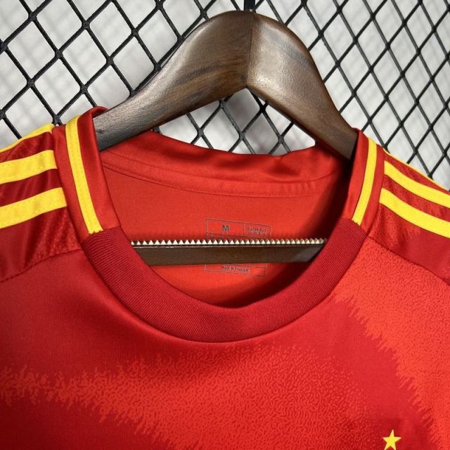 2024-25 woman‘s Spain Home Football jersey
