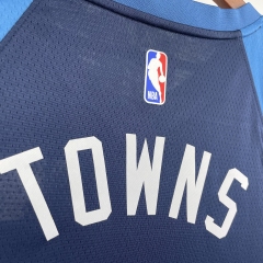 23 season Minnesota Timberwolves away navy 32 TOWNS