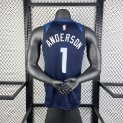 23 season Minnesota Timberwolves away navy 1 Anderson