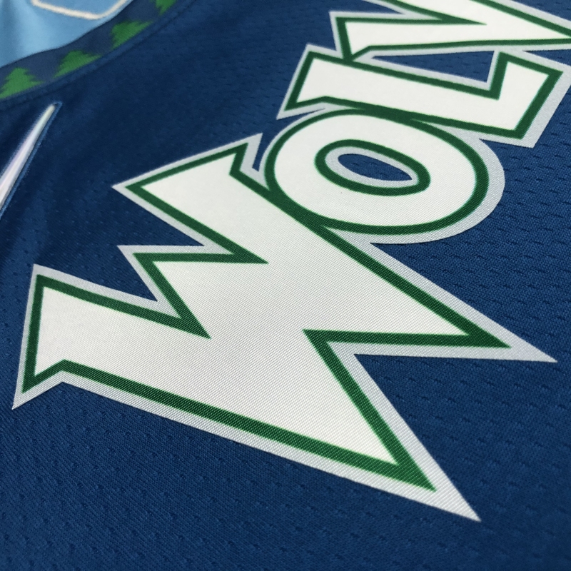 22 Season Minnesota Timberwolves City Edition 1 Edwards