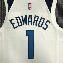 75th Anniversary Minnesota Timberwolves White 1 Edwards