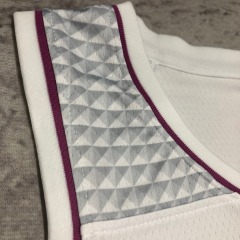 Minnesota Timberwolves White Pink 25 Ross