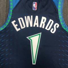 22 Season Minnesota Timberwolves City Edition 1 Edwards