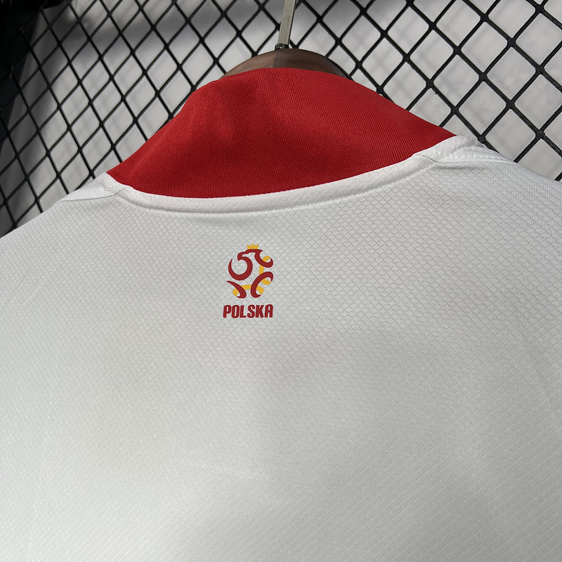 2024-25 Poland Euro Home Football jersey