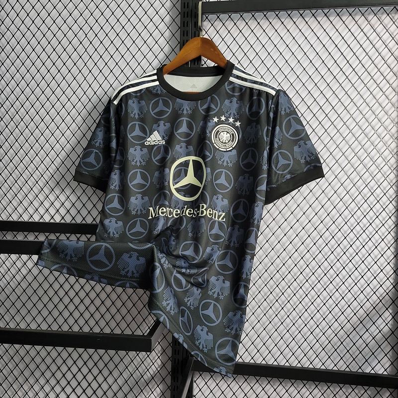 retro 2020 Germany Black Commemorative Edition  Football jersey retro