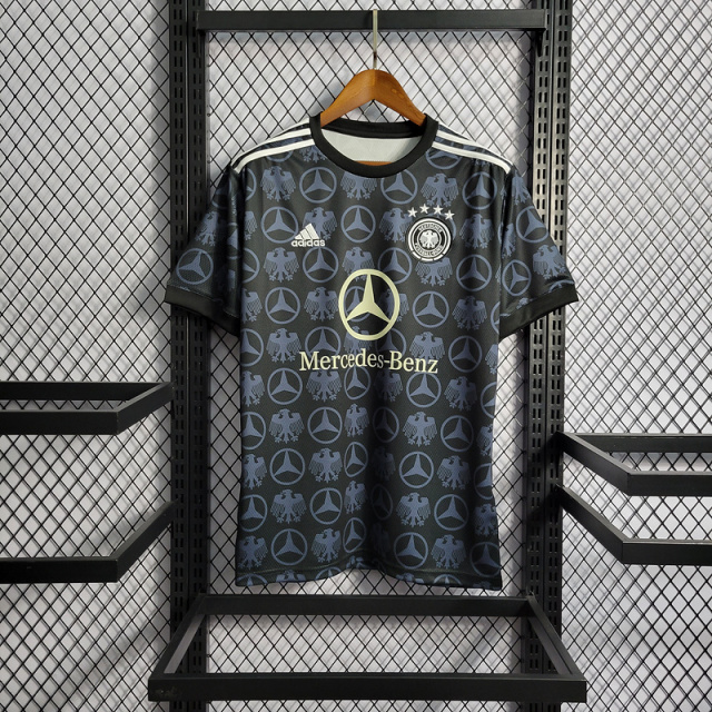 retro 2020 Germany Black Commemorative Edition  Football jersey retro