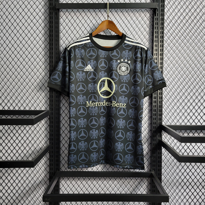 retro 2020 Germany Black Commemorative Edition  Football jersey retro