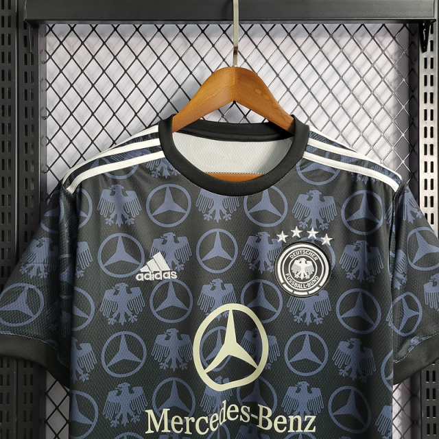 retro 2020 Germany Black Commemorative Edition  Football jersey retro
