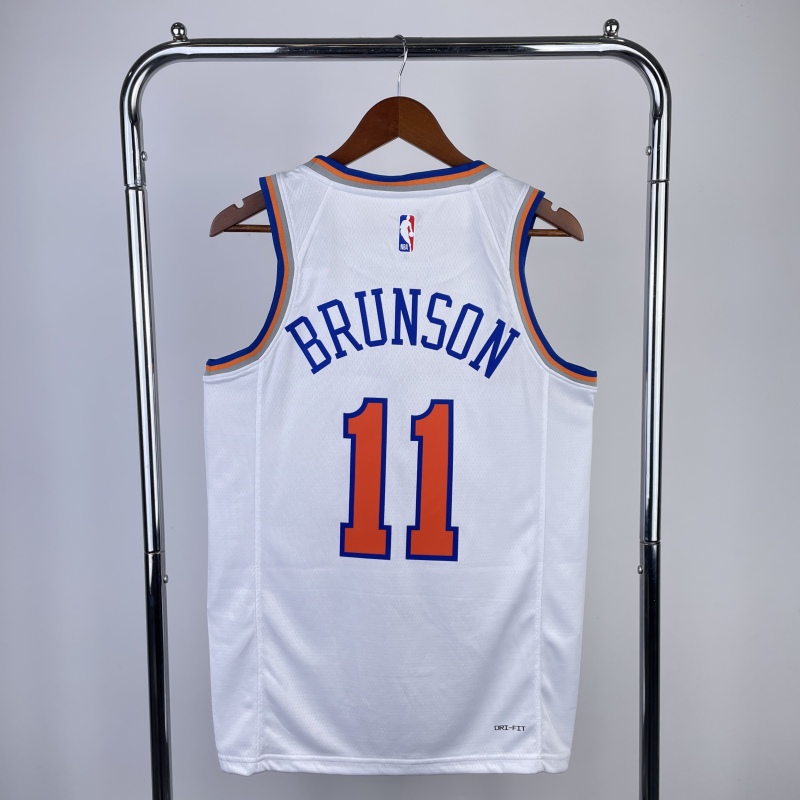 23 Season New York Knicks White 11 Brunson