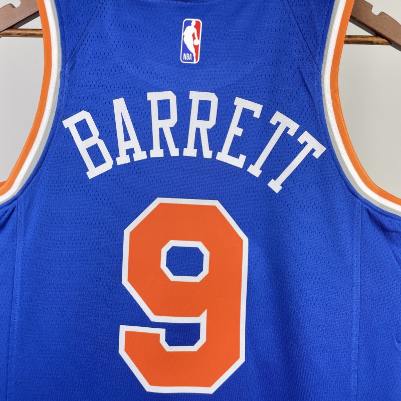 23 Season New York Knicks A Blue 9 Barrett