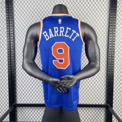 23 Season New York Knicks A Blue 9 Barrett