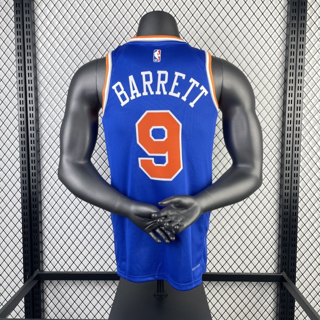 23 Season New York Knicks A Blue 9 Barrett
