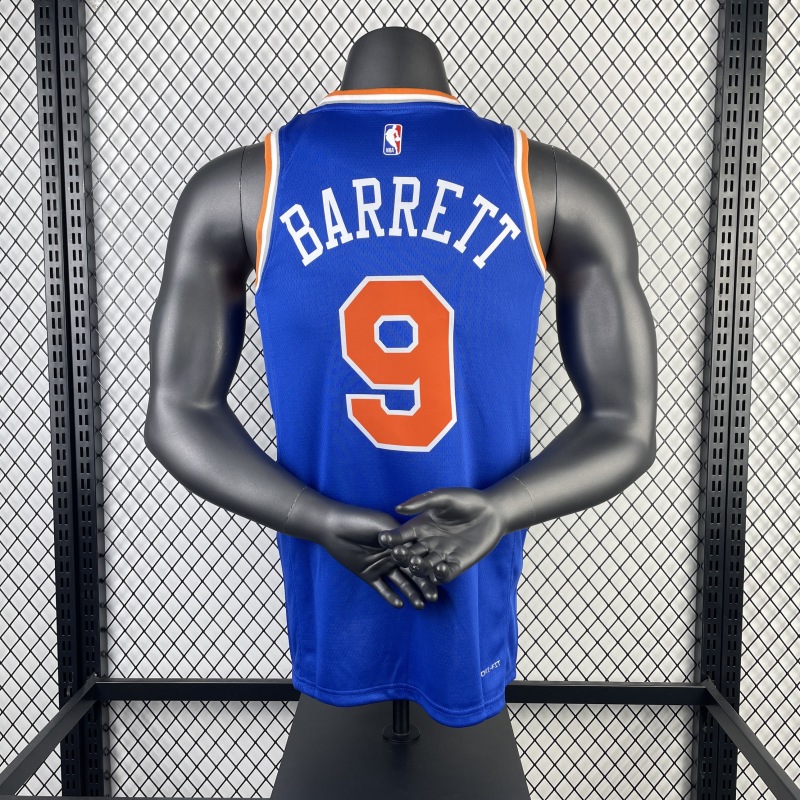 23 Season New York Knicks A Blue 9 Barrett