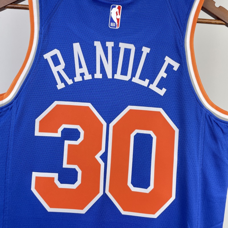 23 Season New York Knicks A Blue 30 Randle