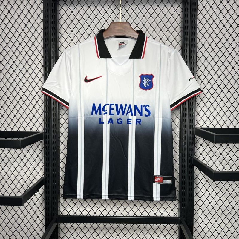 Retro 1997-99 Rangers away football jersey Retro