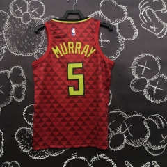 Atlanta Hawks Red Check 5 Murray