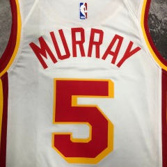 Atlanta Hawks White 5 Murray