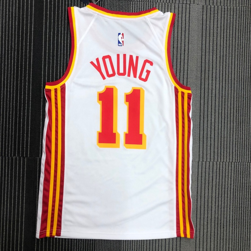 Atlanta Hawks White 11  Young