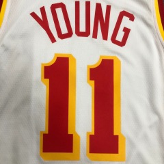 Atlanta Hawks White 11  Young