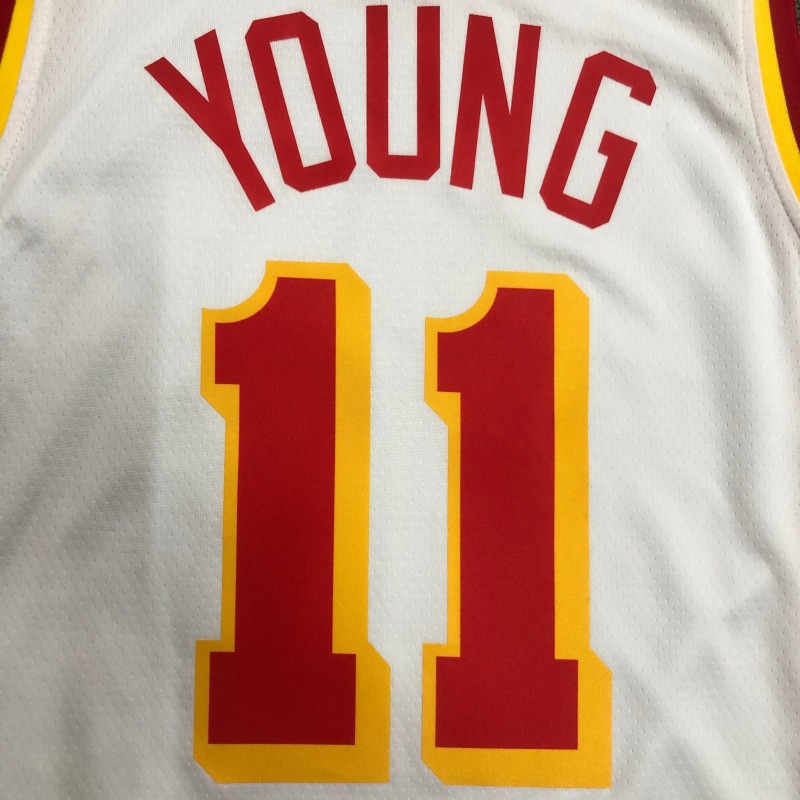 Atlanta Hawks White 11  Young