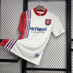 Retro 1996-97 Rangers away football jersey Retro